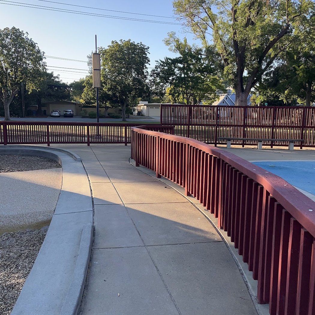 Mitchell Park Playground Water Fountains 2