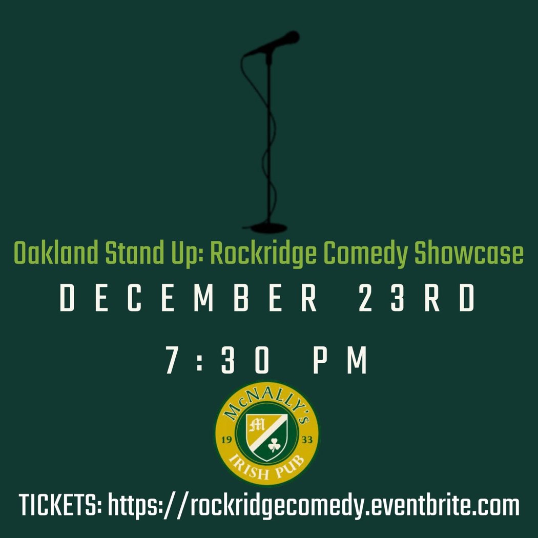 Oakland Stand Up: Rockridge Comedy Showcase 1