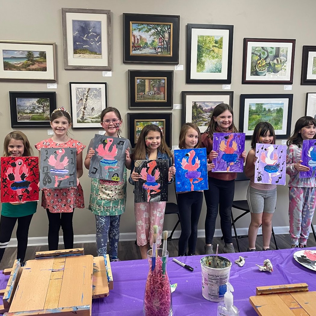 A Cup of Hot Chocolate - Painting pARTy for Kids 5