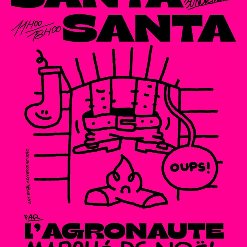 Santa Santa - Marché de Noël de l’Agronaute 1