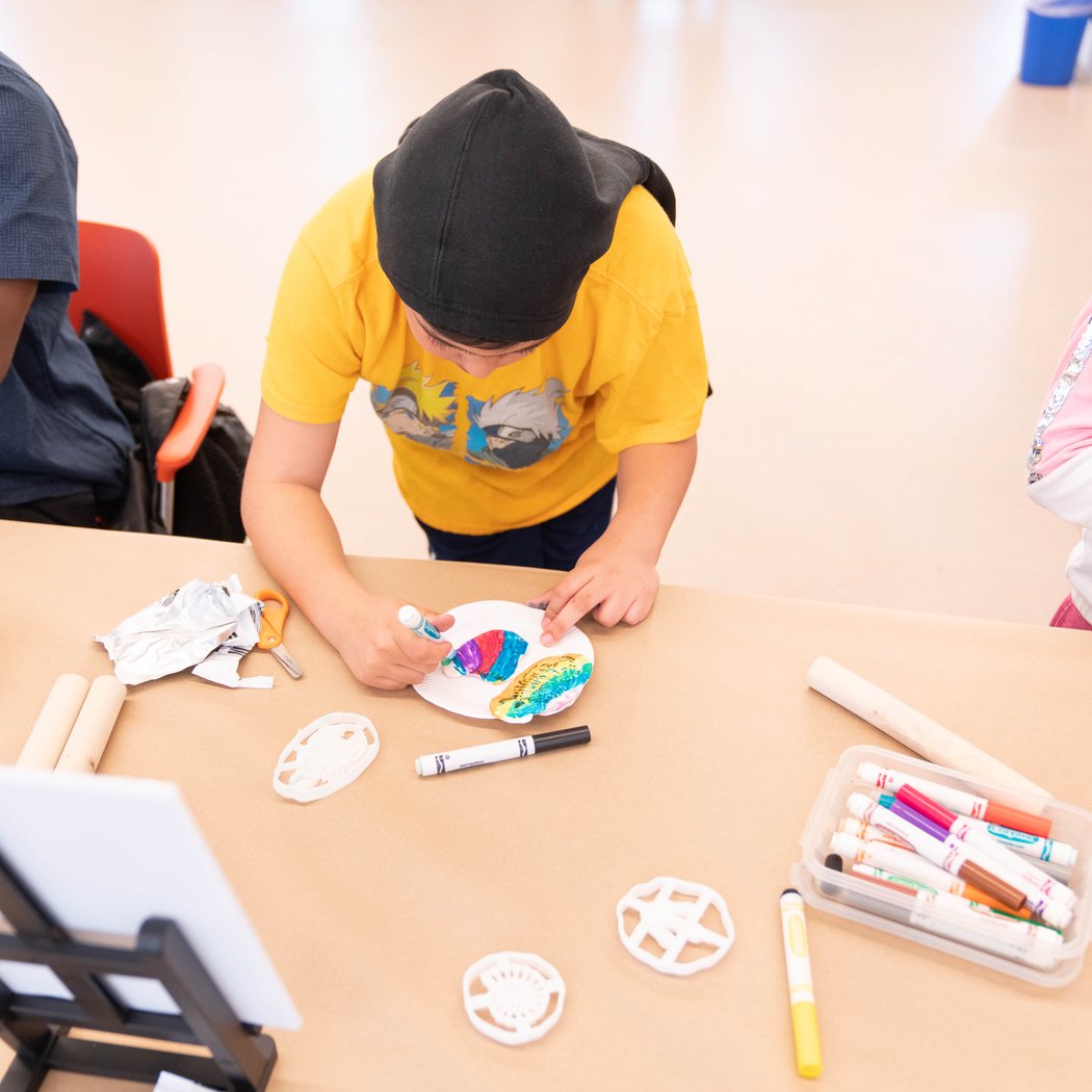 Midwinter Recess - Family Art Workshops (Mixed Media Painting) 1