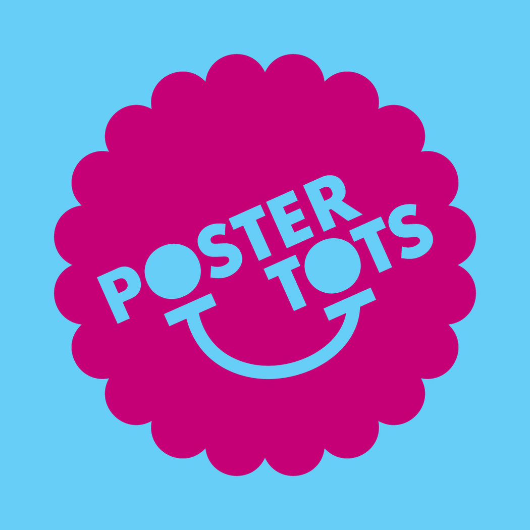 Poster Tots: Pochoir Printing 1