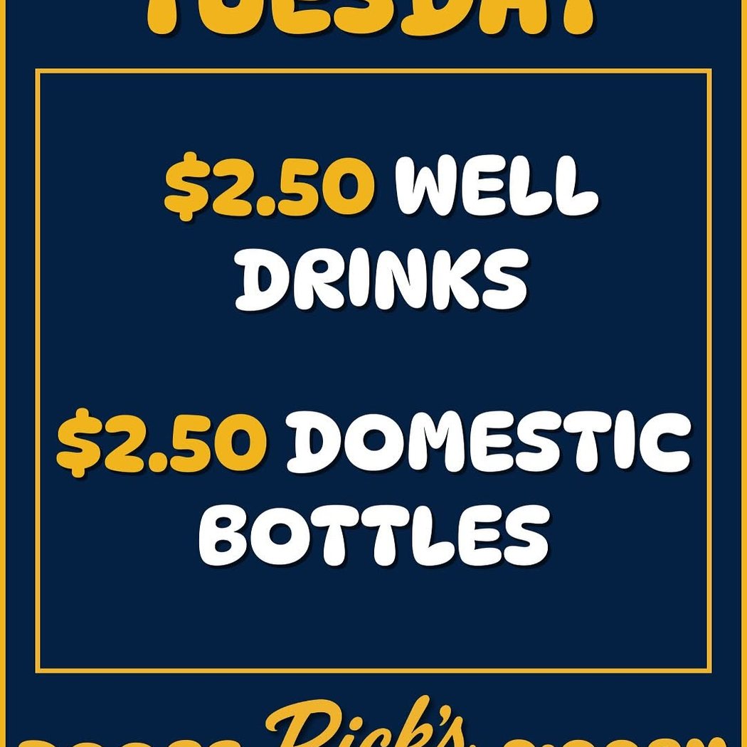 Tuesday Drink Deals