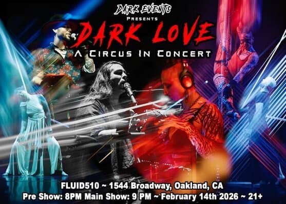 Dark Love 4th Annual Noir Valentine Circus Spectacle 1
