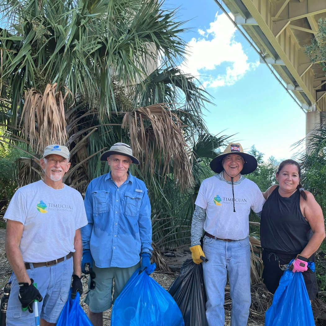 Castaway Island Preserve Volunteer Cleanup 2