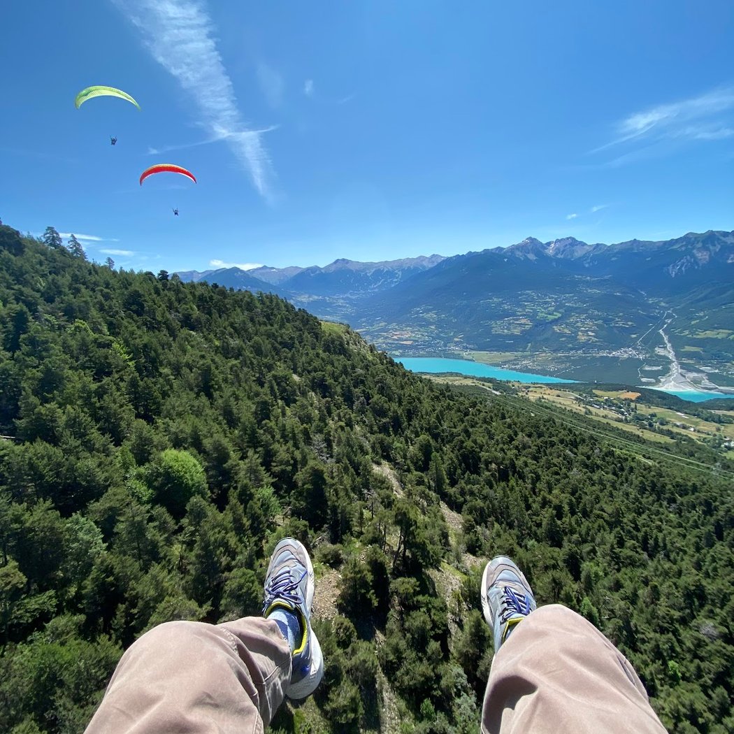 Parapente baptême Embrun Savines Les Orres Serre Ponçon Hautes Alpes 3
