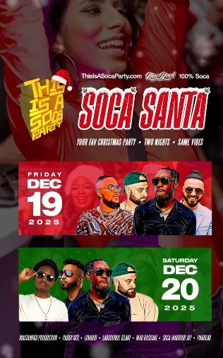 SOCA SANTA, NIGHT 1 (FRIDAY) 1