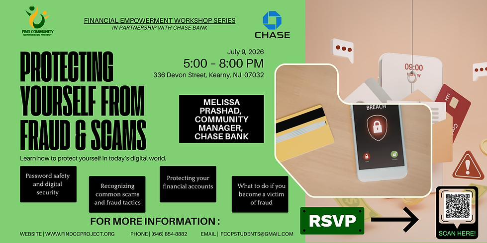 Financial Empowerment Workshop Series: Protecting Yourself from Fraud & Scams 1