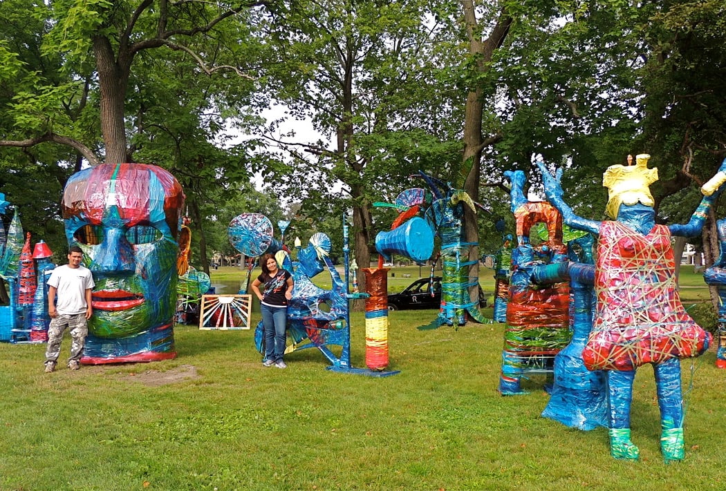 KTCB Recycled Art Project 2