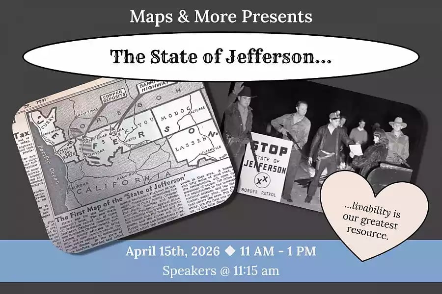 Maps & More : The State of Jefferson 1
