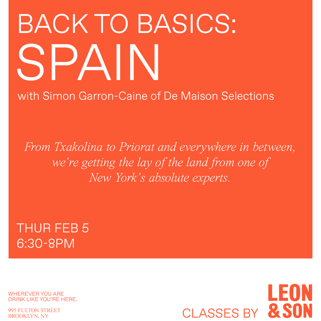 Back to Basics: Spain with Simon Garron-Caine of De Maison Selections 1