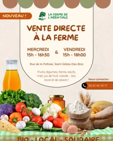 Marchés à la Ferme de l’Abbatiale 1