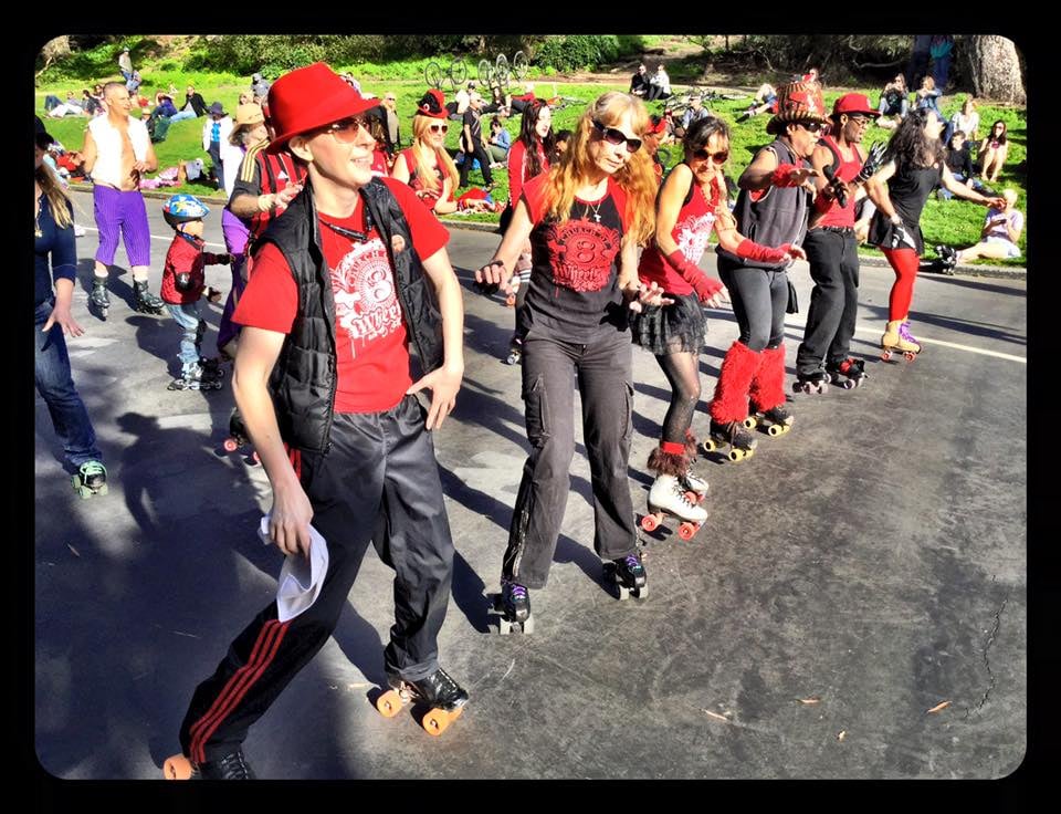 Golden Gate Park Sunday Roller Disco Party