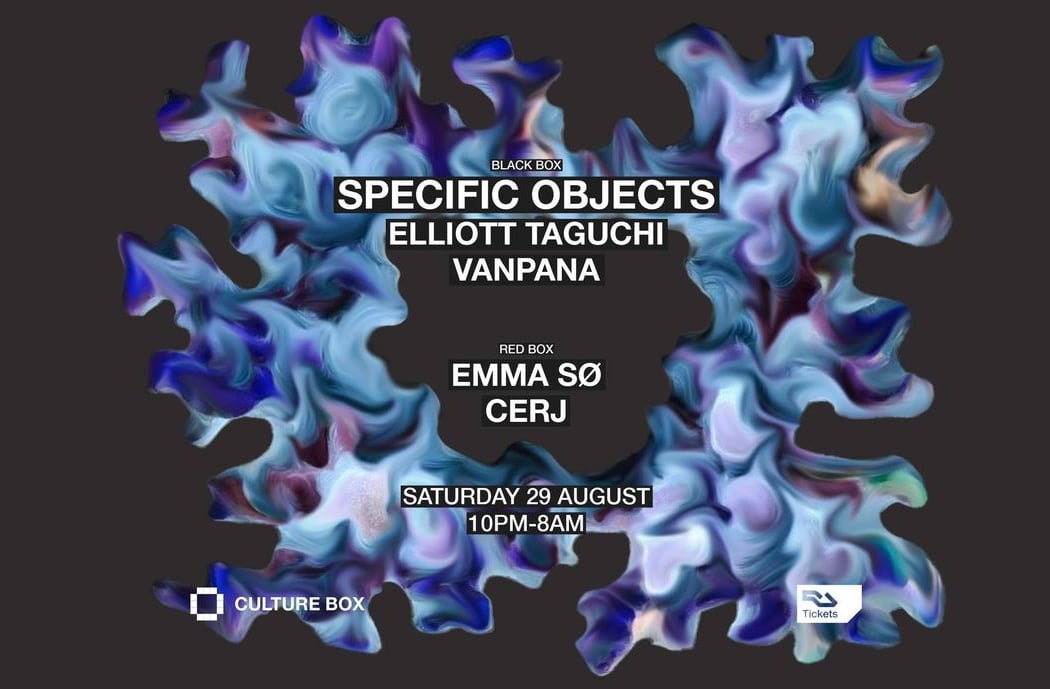 Specific Objects / Elliott Taguchi / vanpana / EMMA SØ / CERJ 1
