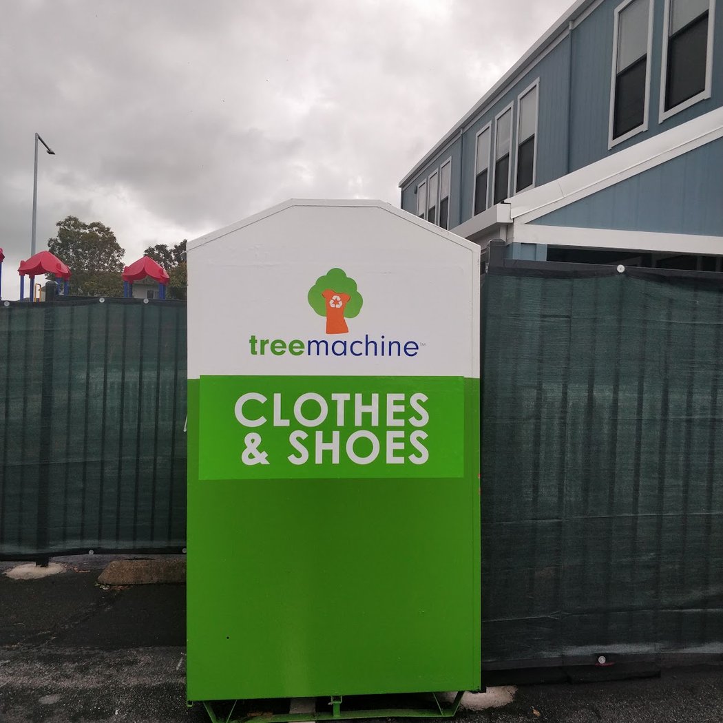 TreeMachine Clothes and Shoes Donation Box 2