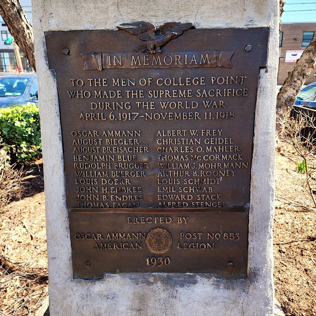 College Point War Memorial 1