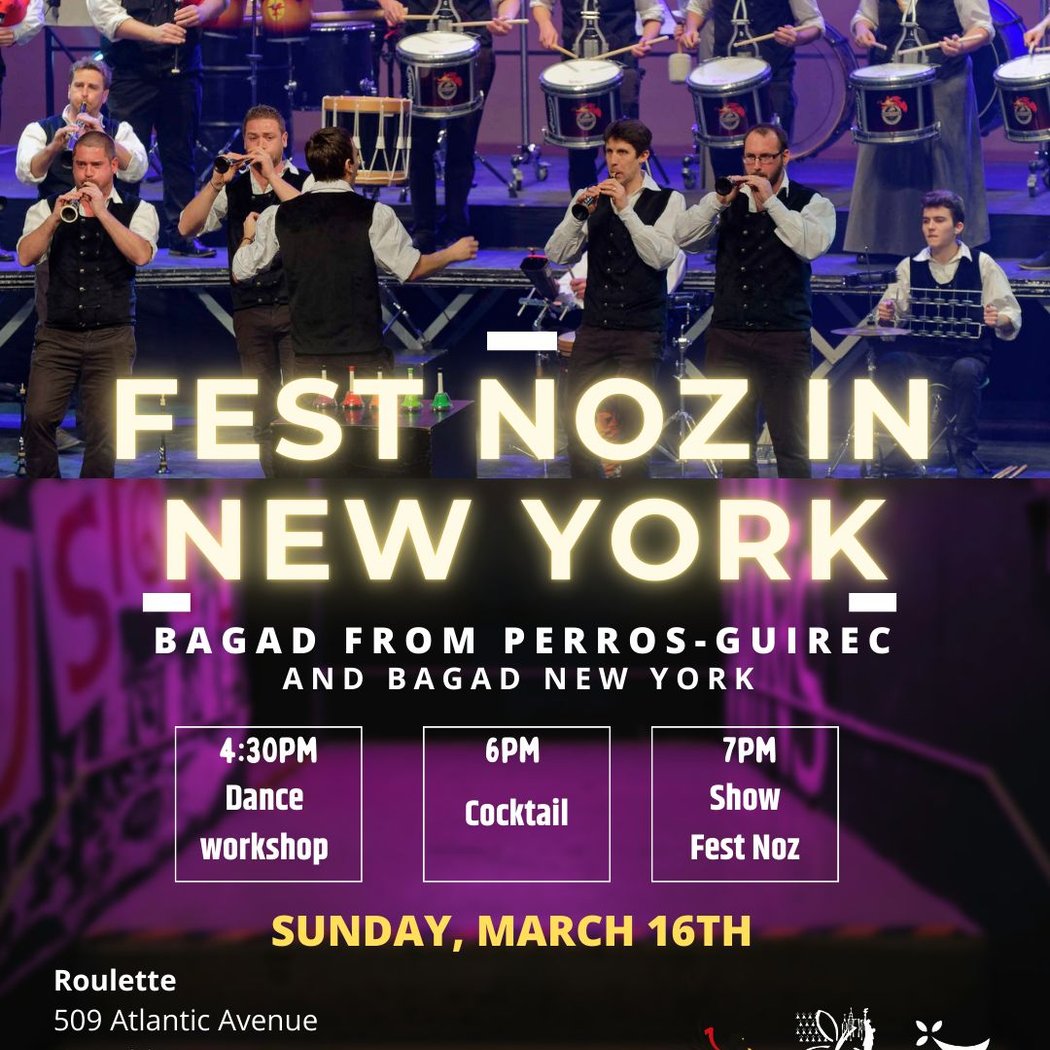 Fest Noz In Brooklyn with Bagad Sonerien Bro Dreger 1