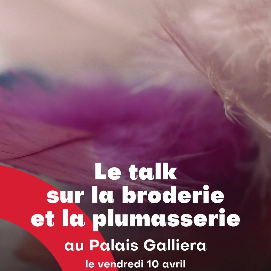 Le talk sur la broderie et la plumasserie 1