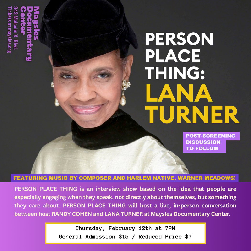 PERSON PLACE THING: LANA TURNER 1