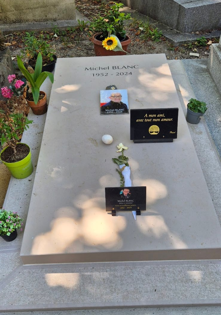 Tombe de Michel Blanc 1