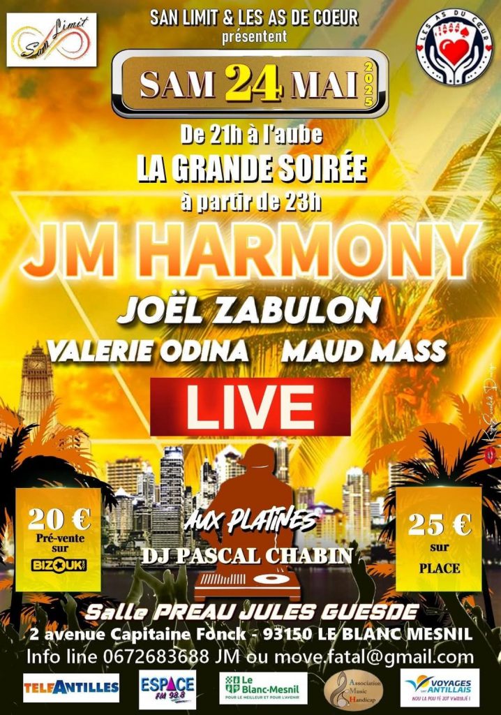 Nuit explosive avec JM HARMONY 1