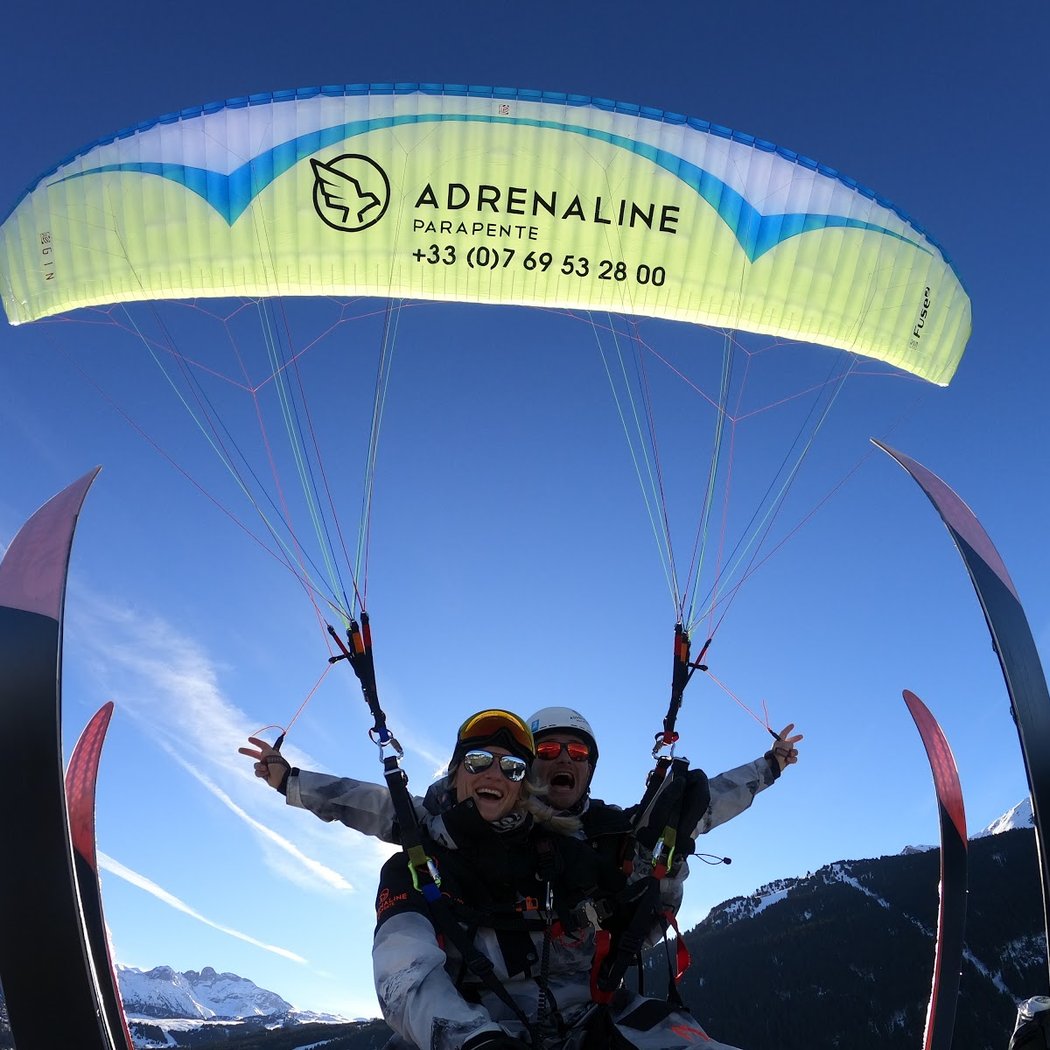 Adrenaline Parapente Courchevel 1