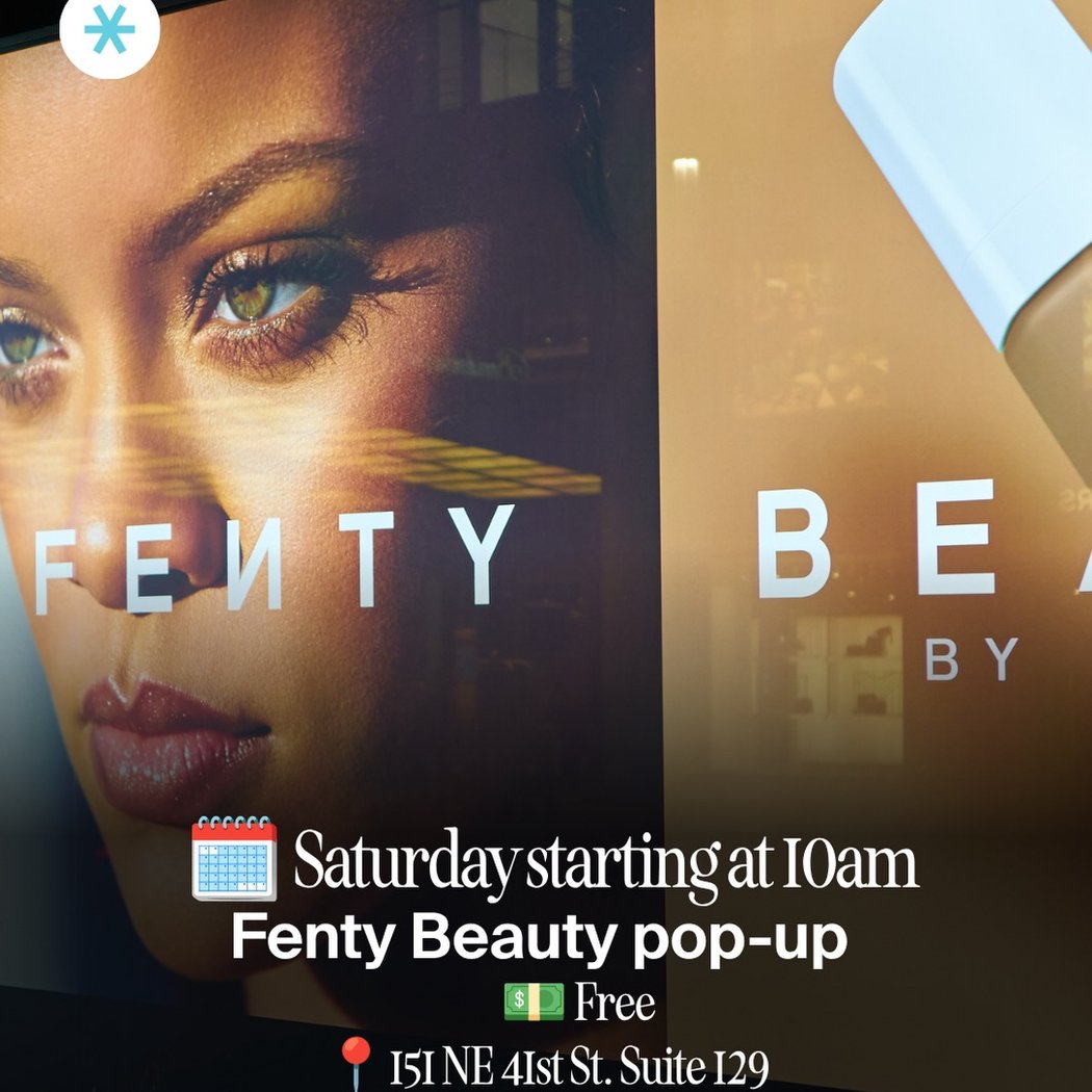 Fenty Beauty pop-up