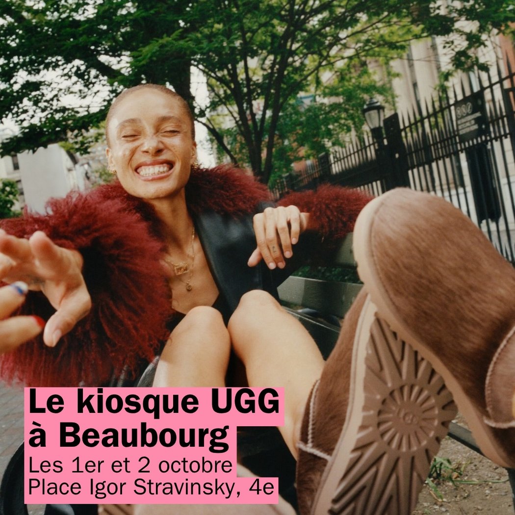 Kiosque éphémère UGG 3