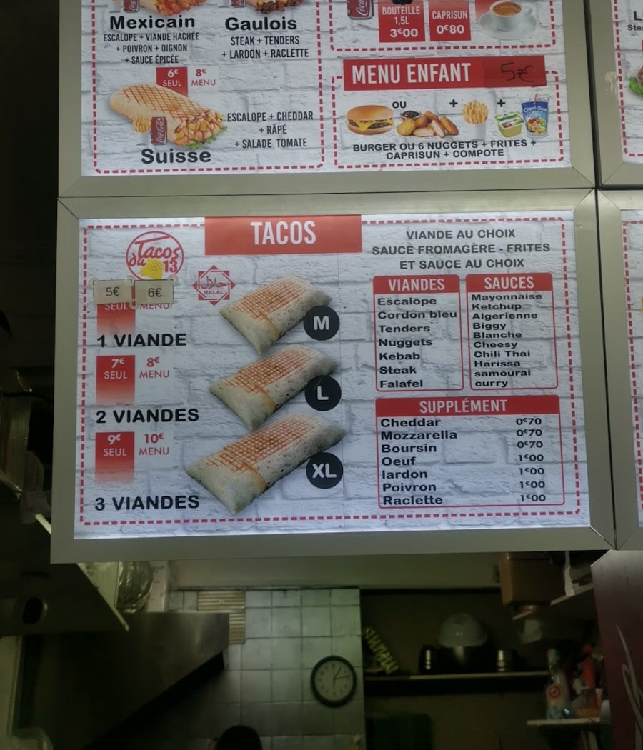 Tacos du 13 2