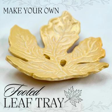 Saturday Night Social Pottery Project (Adults): Leaf Trays!