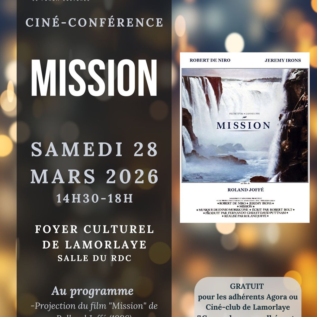 Ciné-conférence autour du film « Mission » 1