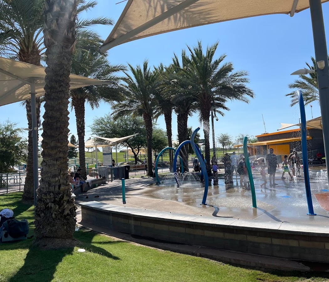 Splash Pad at Gilbert Regional Park 2