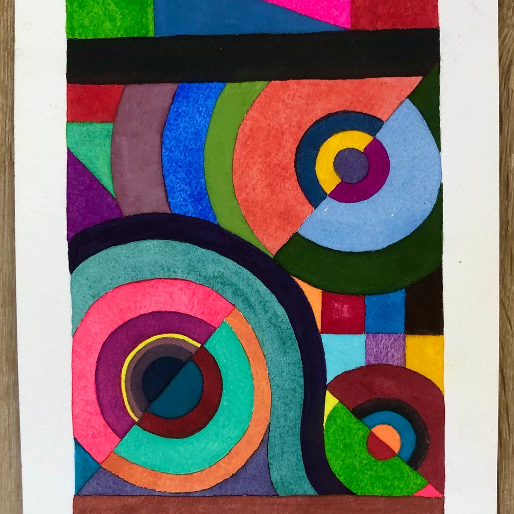 Intuitive Watercolor Abstraction 3