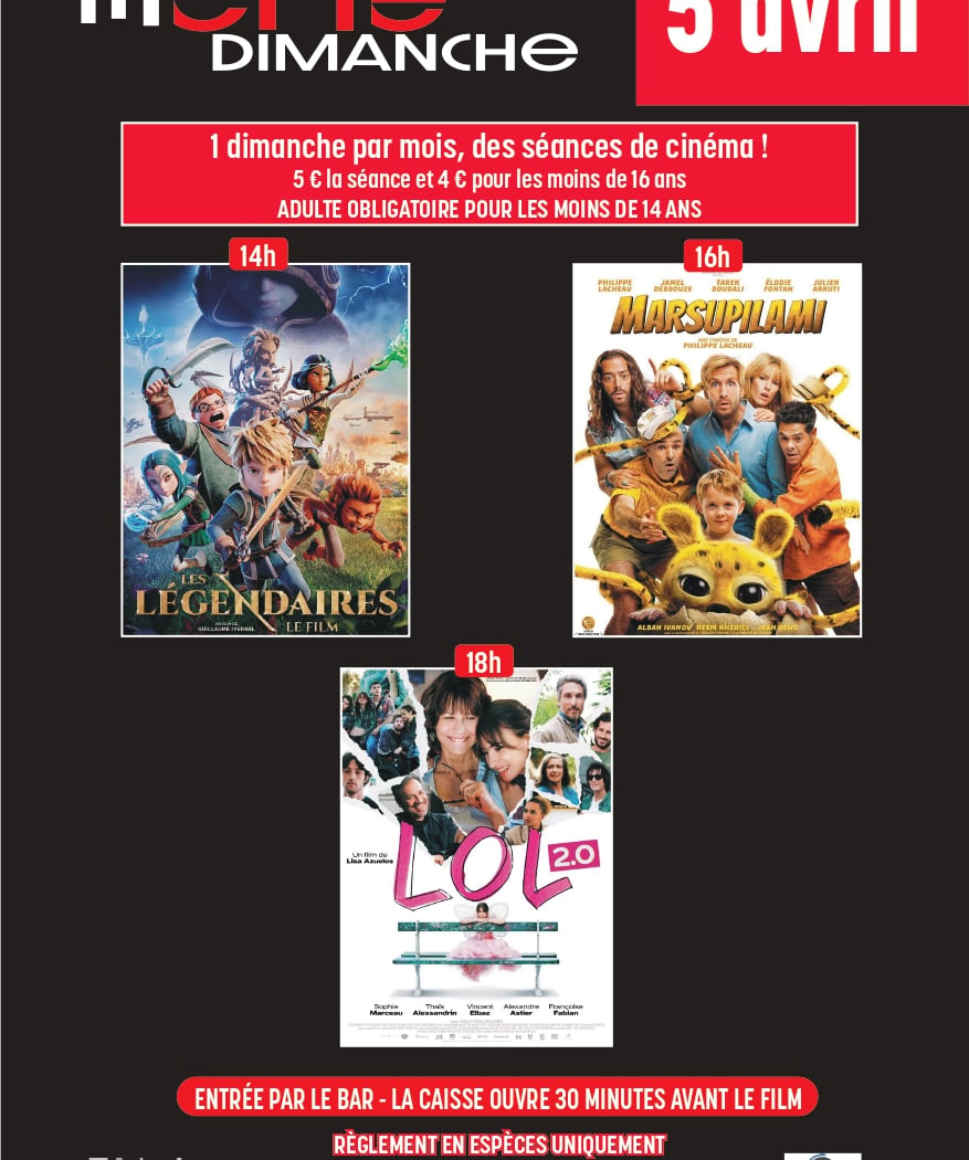 Ciné dimanche 1