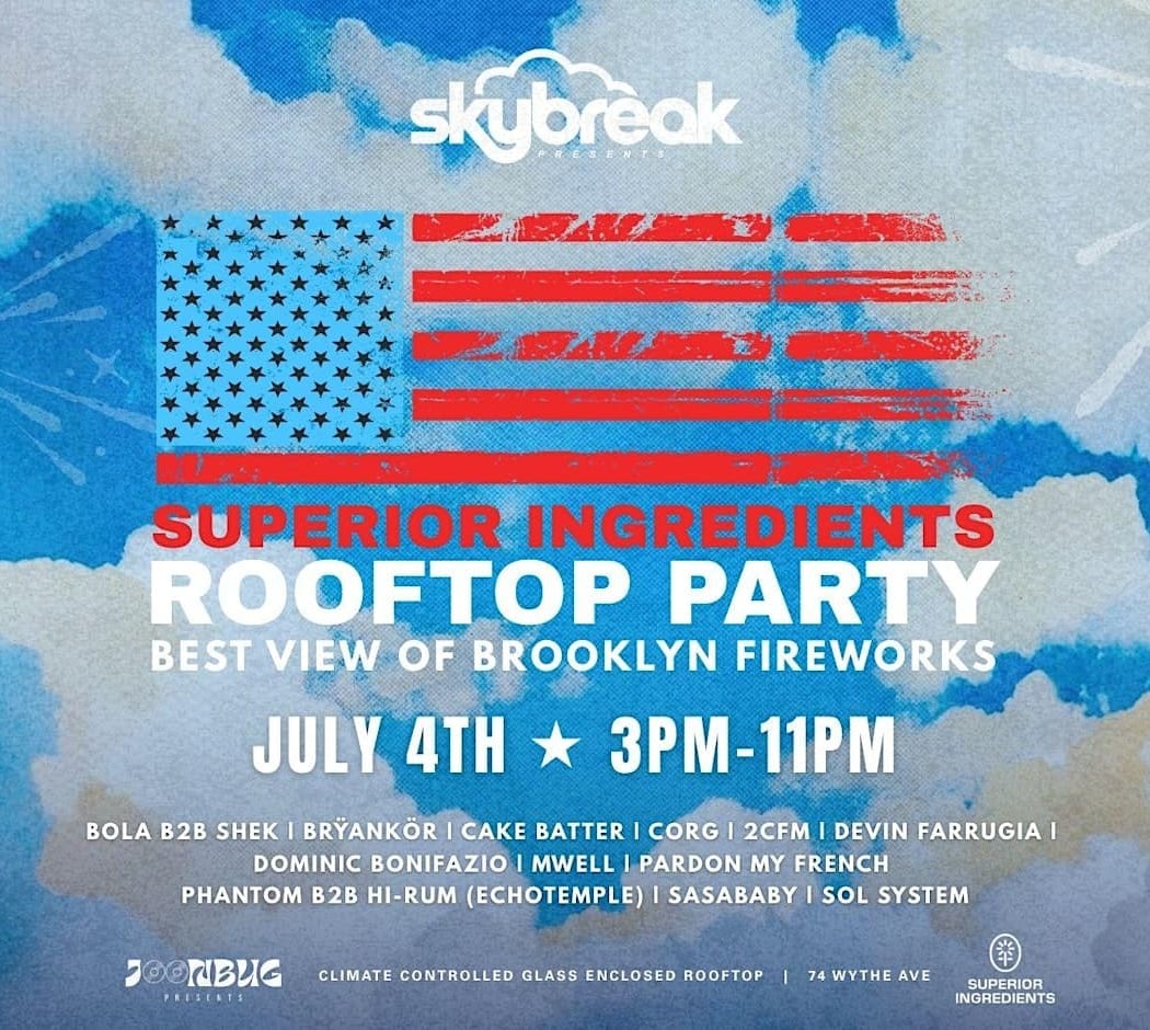 250 Years Elevated: Brooklyn's Biggest July 4th Rooftop Bash 1