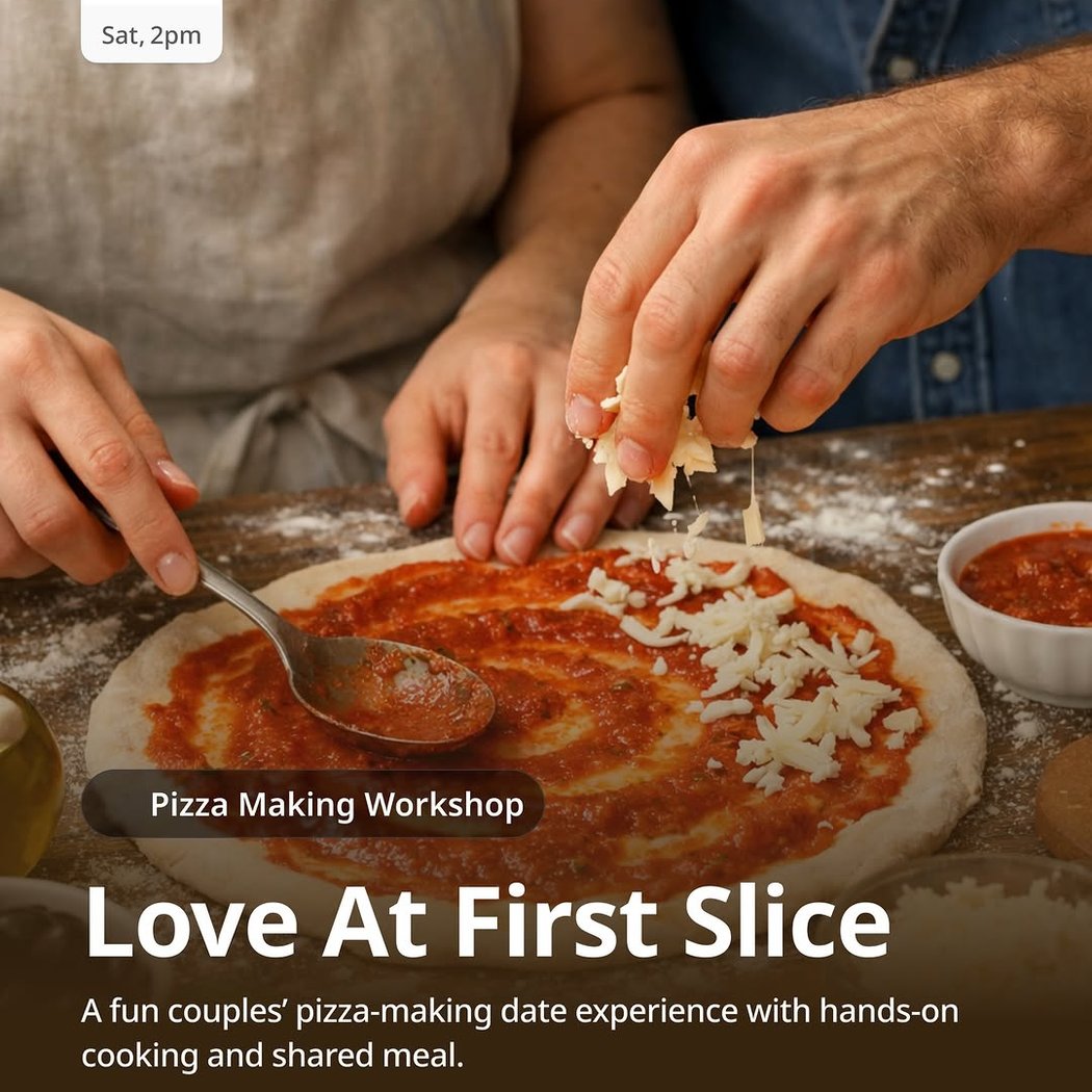 Love At First Slice – Couple Pizza Making Date 1