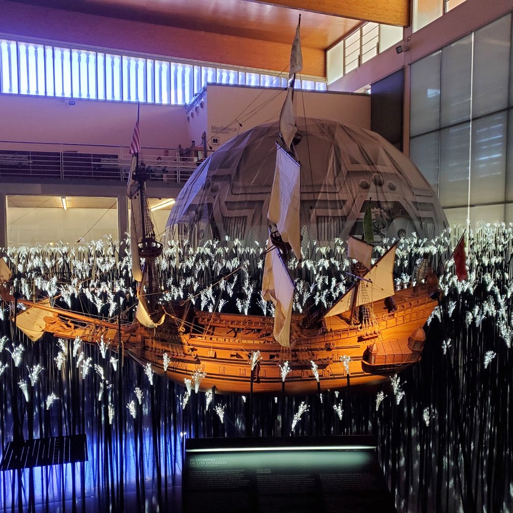 Planetario en el Pabellón de la Navegación 1