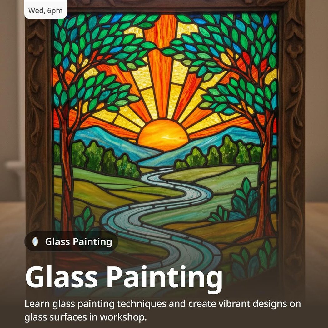 Glass Painting Workshop 1