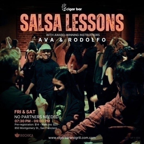 Salsa Lessons with Ava & Rodolfo 1