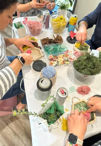 Social Moss Art Workshop 3