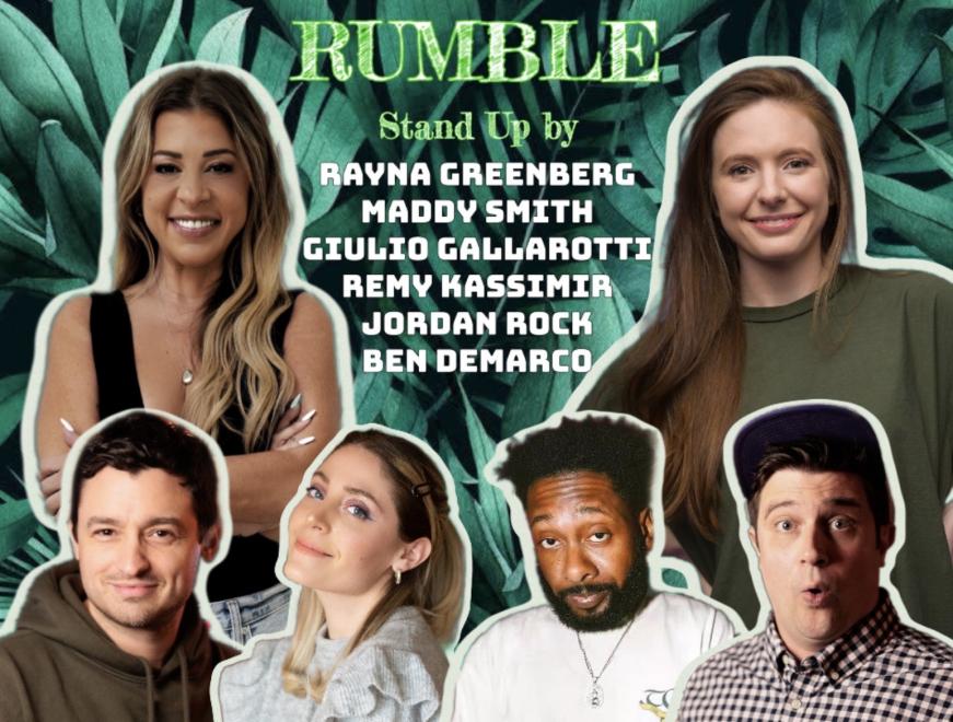 RUMBLE ft: Jordan Rock, Maddy Smith, Giulio Gallarotti, Ben DeMarco, Remy Kassimir 1