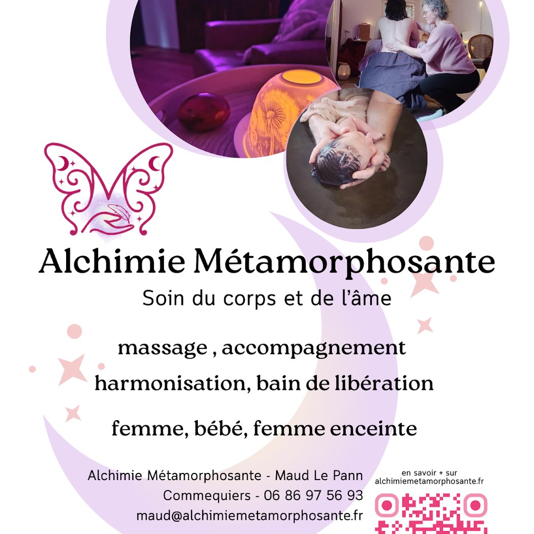 Alchimie Métamorphosante - Massage femme enceinte et bébé Challans 1