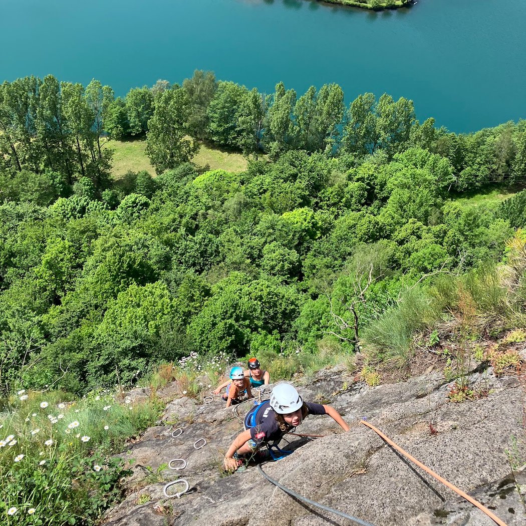 La via ferrata du Lac des Graves 1