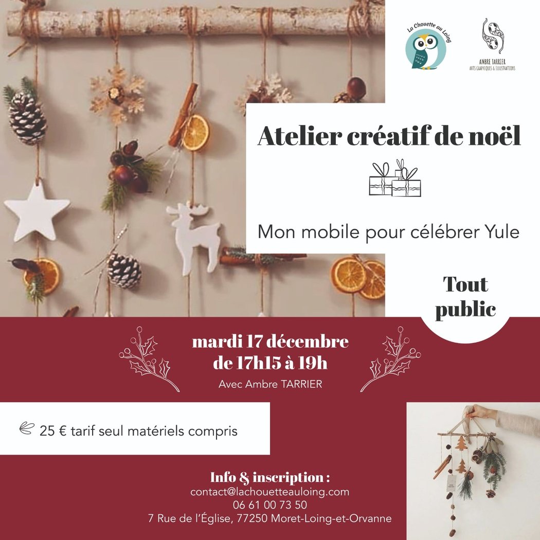 Atelier créatif de Noël 1