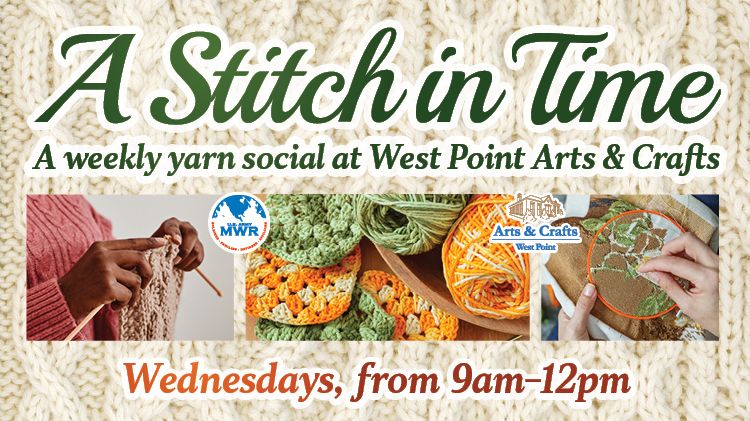 A Stitch in Time: Weekly Yarn Social & Open Gathering 1