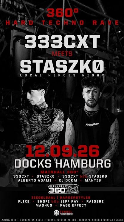 333CXT meets STASZKØ * * * * * 360° HARD TECHNO