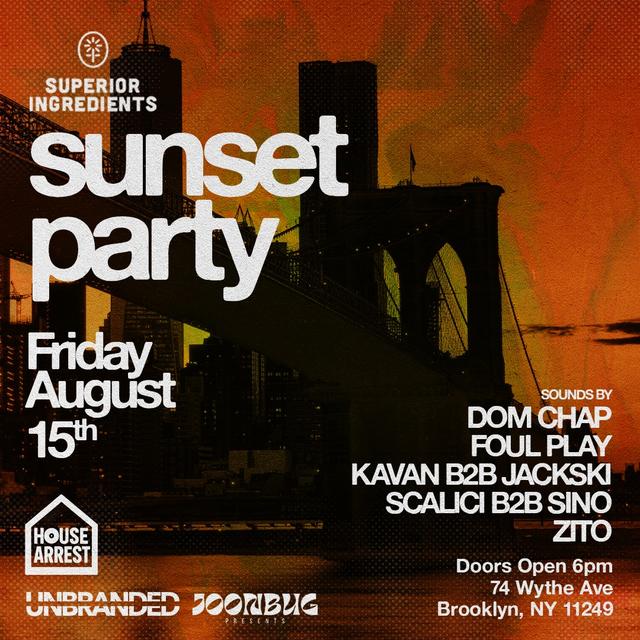 DOM CHAP & Friends Superior Ingredients The Roof House Music 1