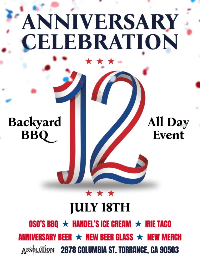 Absolution Brewing 12th Anniversary Celebration 1