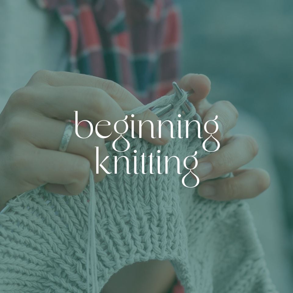 Beginning Knitting Workshop 1