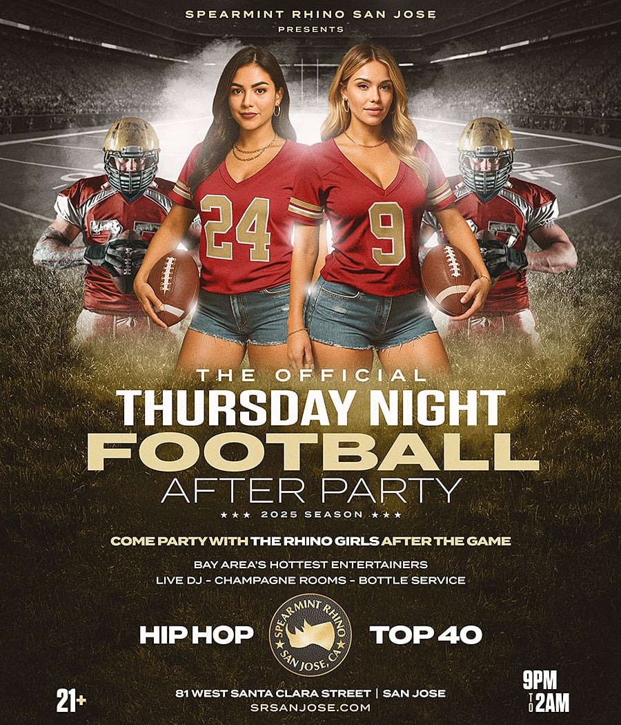 Spearmint Rhino San Jose Live DJ – Champagne Rooms – Bottle Service 1